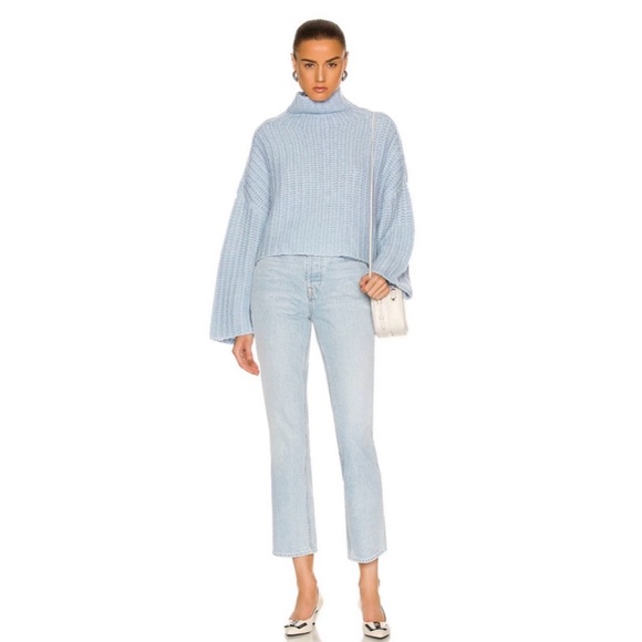 New GRLFRND Cassidy Midrise Straight Jeans In Park Slope Size 26 - Picture 1 of 8